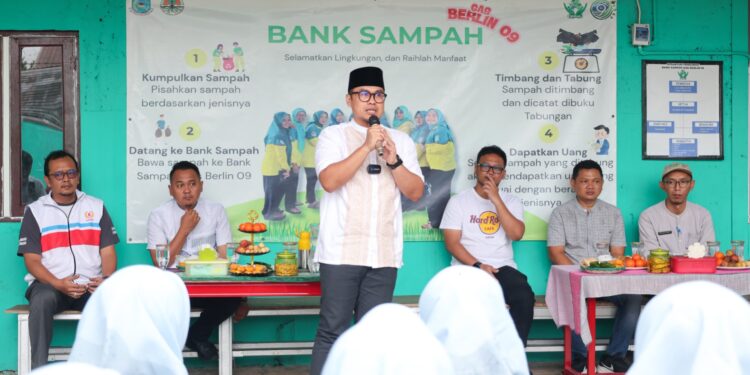 Pilar Tinjau Bank Sampah Gas Berlin, Dorong Target 1 RW 1 Bank Sampah di Tangsel