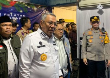 Bersama Forkopimda, Benyamin Monitoring Perayaan Malam Tahun Baru di Tangsel