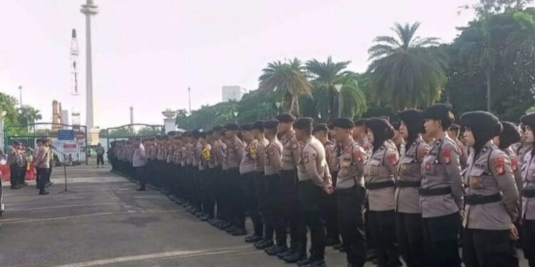 Polres Jakpus Siagakan 1.659 Personel Gabungan, Amankan Aksi Buruh di Gambir