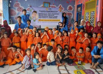 Mahasiswa Unpam Ajarkan Anak TK Mengenal Rupiah Lewat Permainan Interaktif