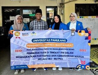 PKM Unpam: Mewujudkan Lingkungan RW yang Bersih dan Sehat bersama Ibu-Ibu PKK