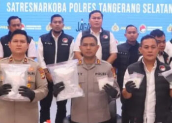 Ungkap Jaringan Narkoba Lintas Wilayah, Polres Tangsel Tangkap Lima Pelaku