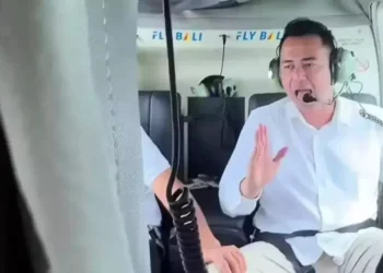 Bikin Merinding! Helikopter Raffi Ahmad Oleng dan Hampir Jatuh di Bali