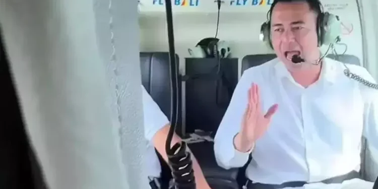 Bikin Merinding! Helikopter Raffi Ahmad Oleng dan Hampir Jatuh di Bali