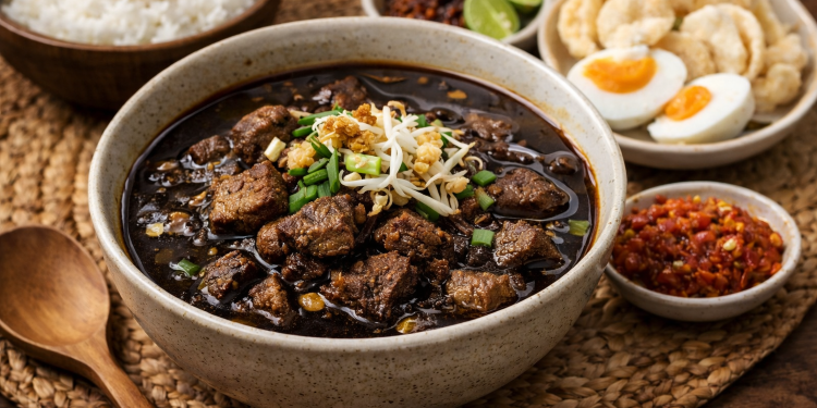 Kuah Hitam Gurihnya Bikin Nagih, Ini Resep Rawon Favorit Saat Hujan