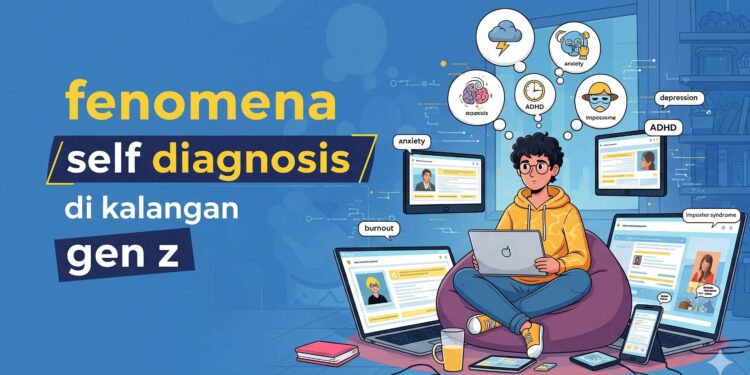 ‎Fenomena Self-Diagnosis Kesehatan Mental: Antara Kesadaran dan Misinformasi di Kalangan Mahasiswa