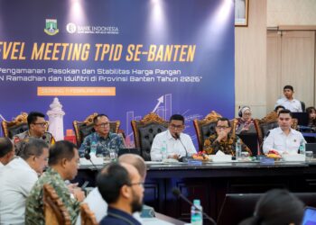 Gubernur Andra Soni Perkuat Pengamanan Pasokan dan Stabilitas Harga Pangan Jelang Ramadan