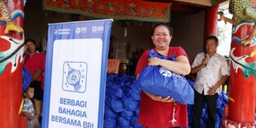 Tebar Kebahagiaan Imlek 2026, BRI Peduli Salurkan Ribuan Paket Sembako untuk Perkuat Ketahanan Pangan Masyarakat