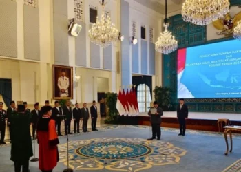 Presiden Prabowo Lantik Adies Kadir sebagai Hakim Mahkamah Konstitusi