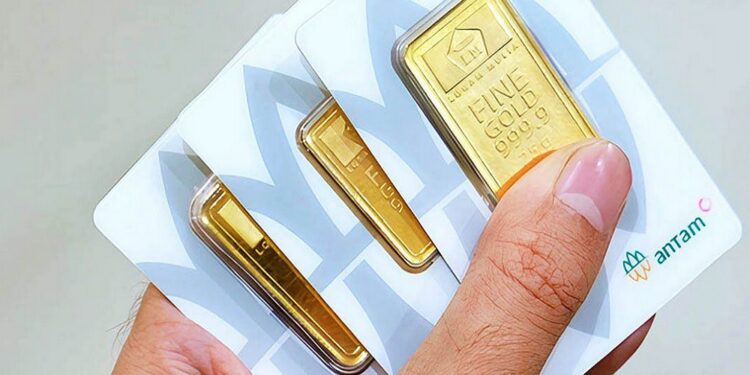 Harga Emas Antam Anjlok Rp43 Ribu, Kini Dijual Rp2,9 Juta per Gram