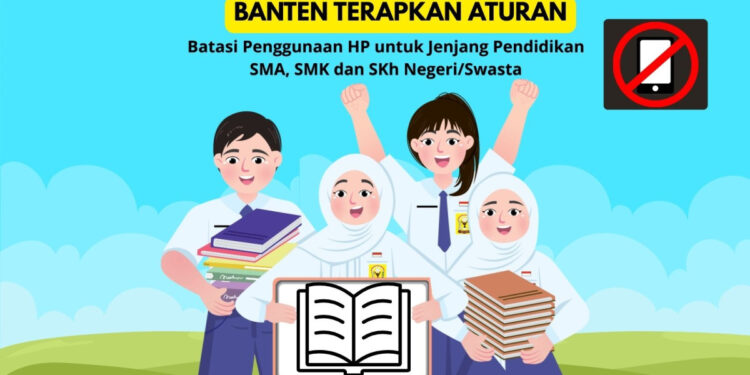 Belajar Tanpa Gangguan: Provinsi Banten Terapkan Aturan Sekolah Bebas “Handphone”