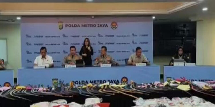Polda Metro Tangani 772 Kasus Pidana Selama Operasi Pekat Jaya 2026
