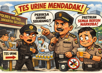 tes urine polres jaksel