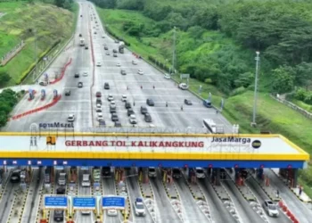 Arus Mudik Lebaran 2026 Meningkat, 18 Ribu Kendaraan Masuk Semarang Lewat GT Kalikangkung