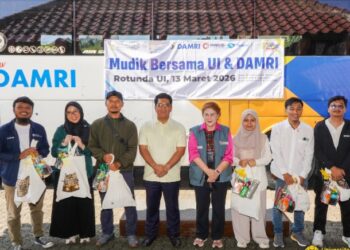 Program Mudik Bersama UI-DAMRI 2026 Diberangkatkan, Rute Yogyakarta hingga Surabaya