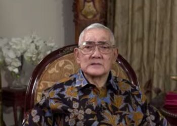 Prabowo Pimpin Upacara Pemakaman Try Sutrisno, SBY Sampaikan Duka Mendalam