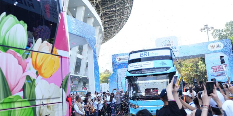 Pulang Kampung Aman dan Nyaman, BRI Berangkatkan 12.352 Pemudik dengan 238 Bus