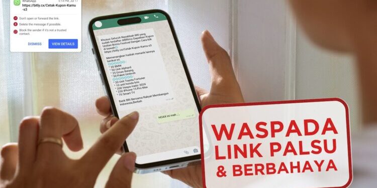 Waspada Penipuan, BRI Imbau Masyarakat Waspada Kenali Modus Link Palsu