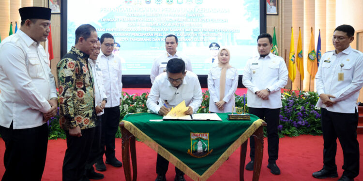 Andra Soni Percepat Rencana Pembangunan Pengelolaan Sampah Jadi Energi di Banten