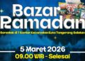 Catat! Bazar Ramadan Digelar 5 Maret di 7 Kecamatan Tangsel, Belanja Sembako Murah dan Tanpa Kupon