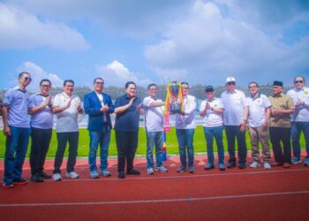 Benyamin Hadiri Pembukaan Liga 4 Piala Gubernur Banten 2026, 14 Klub Siap Bertanding