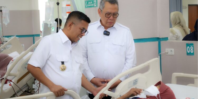 Gubernur Banten Tinjau Pelayanan RSU Kota Tangsel, Benyamin Pastikan Kualitas Layanan Terus Ditingkatkan