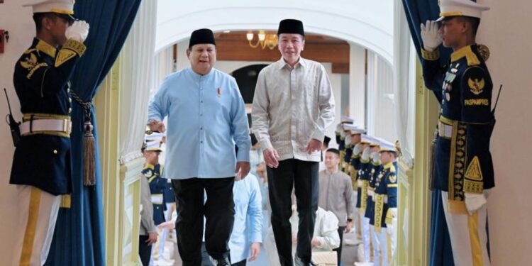 Silaturahmi Lebaran di Istana: Prabowo, Jokowi, dan SBY Tunjukkan Harmoni Kepemimpinan