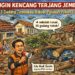 ilustrasi angin kencang terjang jember