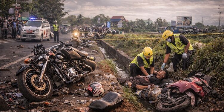 ilustrasi kecelakaan