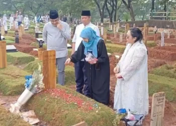 Minta Izin Wagub Rano Karno, Makam Vidi Aldiano Kini Ditanami Lima Pohon