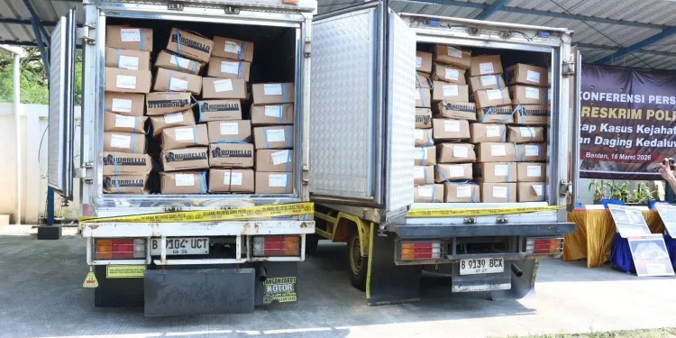 Polri Ungkap Peredaran 14 Ton Daging Domba Kadaluarsa di Tangerang, Empat Tersangka Diamankan