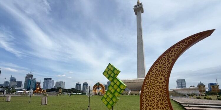 Presiden Prabowo Gelar Bazar Lebaran di Monas, Bagikan 100 Ribu Kupon dan 300 Ribu Porsi Makanan Gratis