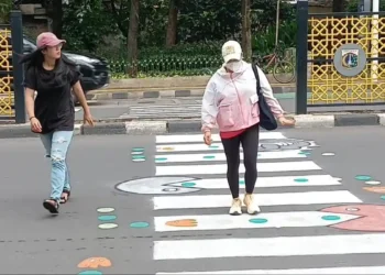 Zebra Cross “Pac-Man” Viral, Bina Marga: Kreatif Boleh Tapi Harus Sesuai Aturan
