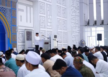 Idul Fitri 1447 Hijriah, Pilar Ikuti Salat Id di Masjid Al-Ithishom Tangsel