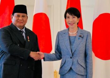 Prabowo dan PM Takaichi Bertemu di Tokyo, Perkuat Hubungan Indonesia–Jepang