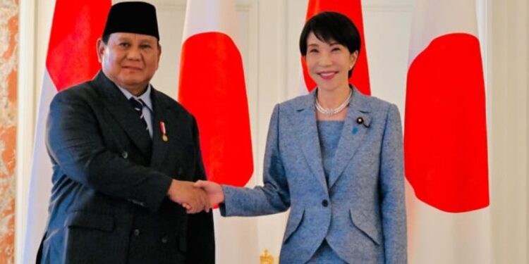 Prabowo dan PM Takaichi Bertemu di Tokyo, Perkuat Hubungan Indonesia–Jepang