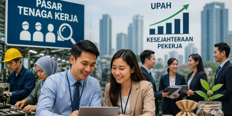 Pasar Tenaga Kerja dan Upah Ternyata Jadi Penentu Kesejahteraan Pekerja di Era Modern