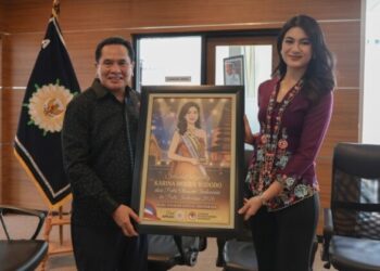 Kembali ke Akar, Karina Moudy Memohon Restu Apkasi Menuju Panggung Putri Indonesia 2026