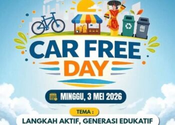 Car Free Day Tangsel 3 Mei 2026, Pendaftaran Tenant UMK Dibuka 30 April