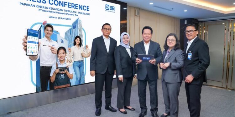 BRI Pertahankan Momentum Kinerja Solid, Laba Bersih Melesat 13,7% jadi ​Rp15,5 Triliun di Triwulan I 2026​