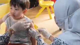 109 Ribu Anak Jadi Target, Pemkot Tangsel Turun Langsung Gelar Imunisasi Campak