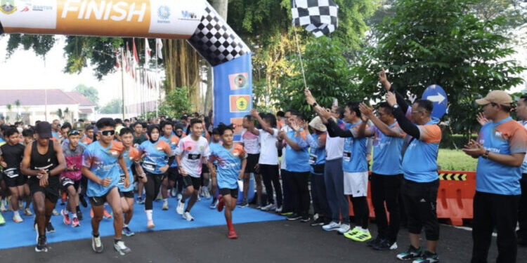 Geliat Sport Tourism Terus Berkembang, Ratusan Pelari Ramaikan Road to Banten Marathon