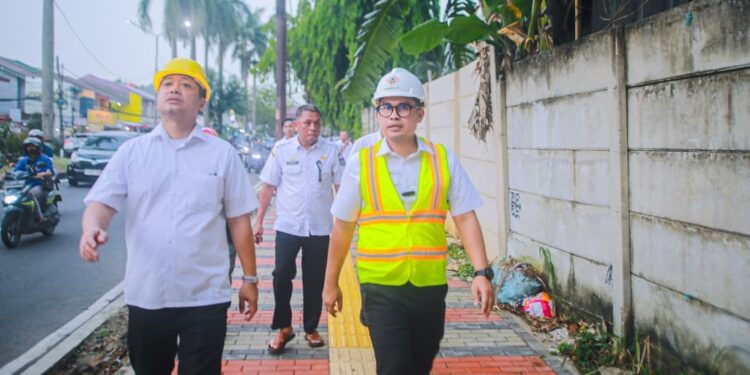 Tinjau Wilayah Melati Mas, Wakil Wali Kota Tangsel Siapkan Normalisasi Drainase dan Penataan Kawasan