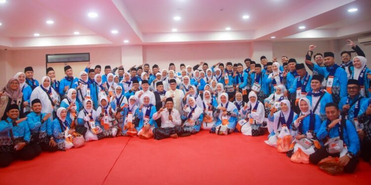 Pilar Lepas 393 Jemaah Haji Tangsel, Ingatkan Jaga Kesehatan