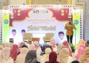 Hadiri Halalbihalal DWP Tangsel, Pilar Ingatkan Jaga Sikap dan Kepercayaan Publik