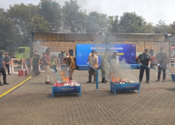 Bea Cukai Banten dan Kejaksaan Musnahkan Barang Ilegal Senilai Rp34,81 Miliar, Pemkot Tangsel Dukung Penuh Penertiban