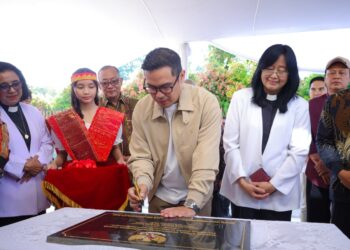 Pilar Resmikan Rumah Pastori GPIB Jurang Mangu, Perkuat Harmoni dan Pelayanan Umat