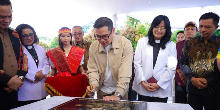 Pilar Resmikan Rumah Pastori GPIB Jurang Mangu, Perkuat Harmoni dan Pelayanan Umat