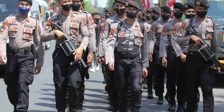 Pengamanan Demo Buruh Diperketat, 1.948 Personel Turun ke Lapangan