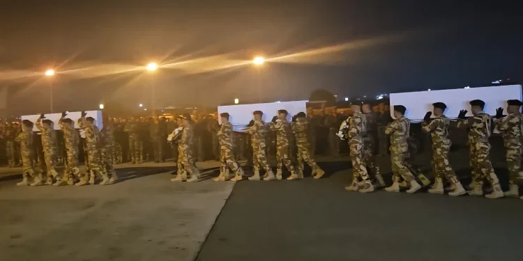 Kasad Pimpin Pelepasan Tiga Jenazah Prajurit TNI Gugur di Lebanon, Presiden Beri Penghormatan Terakhir